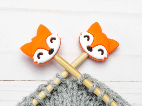 Fox & Pine Stitch Stoppers