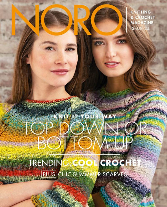 Noro Knitting & Crochet Magazine #24 - Top Down or Bottom Up