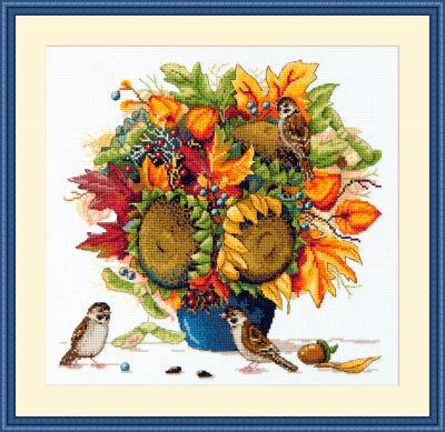 Sunflowers - Cross Stitch Kit