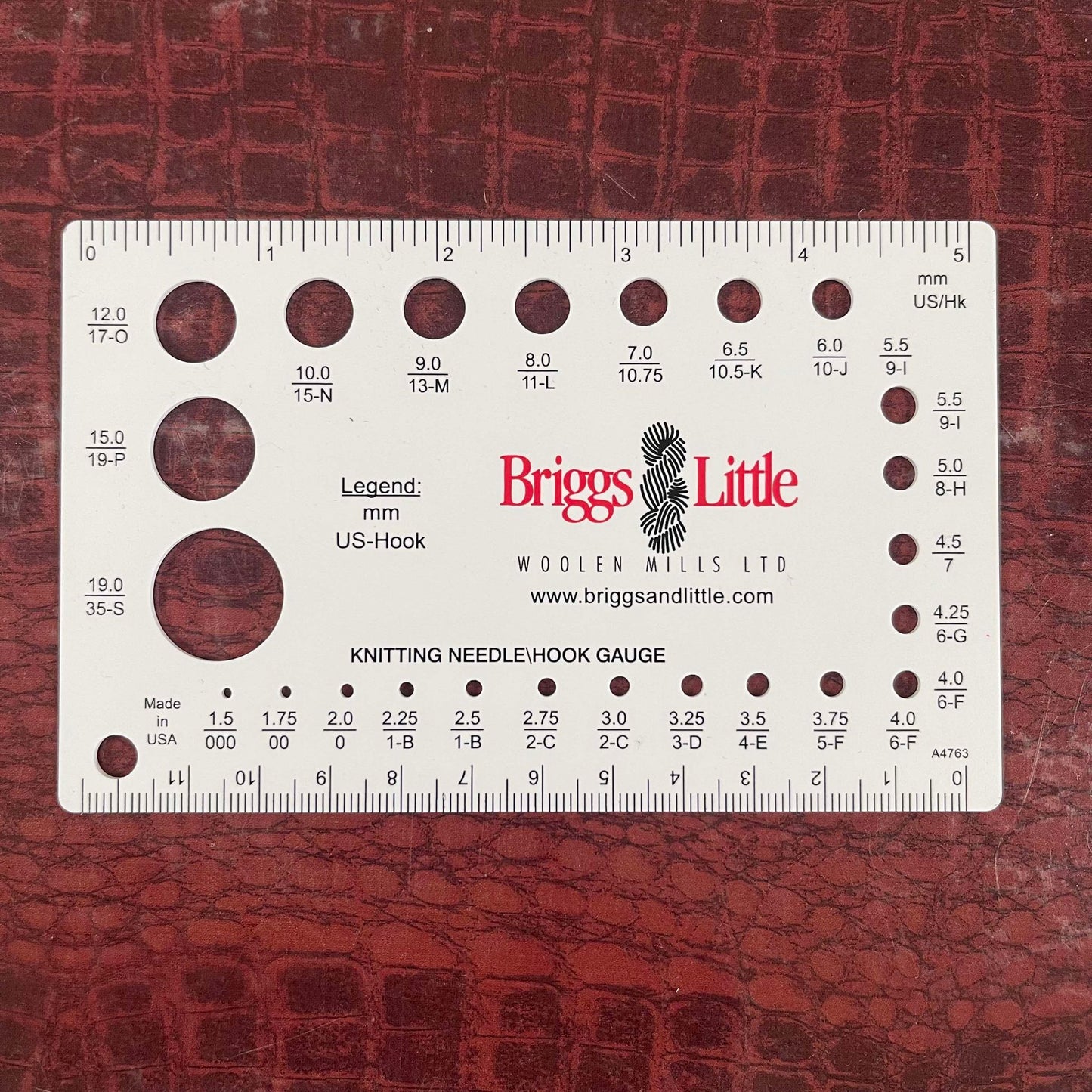 Briggs & Little Needle Gauge