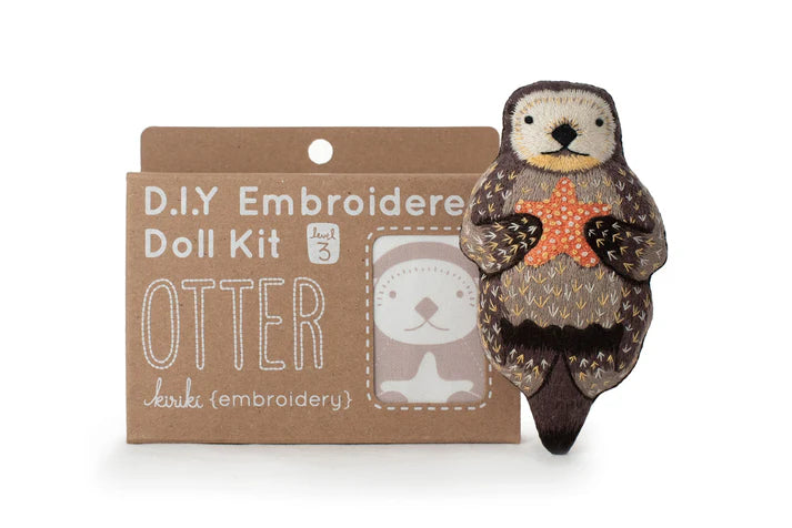 Kiriki Press Embroidered Doll Kits