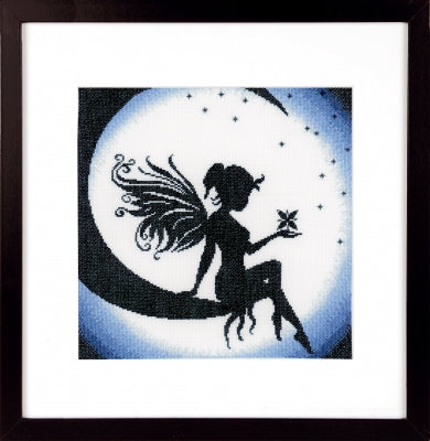 Fairy On The Moon - Cross Stitch Kit