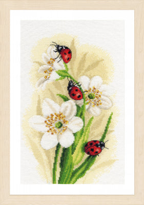 Ladybug Parade - Cross Stitch Kit