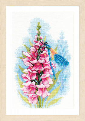 Dragonfly Treasure - Cross Stitch Kit.