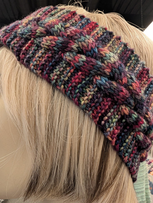 Learn to Knit Cables- Braided Headband