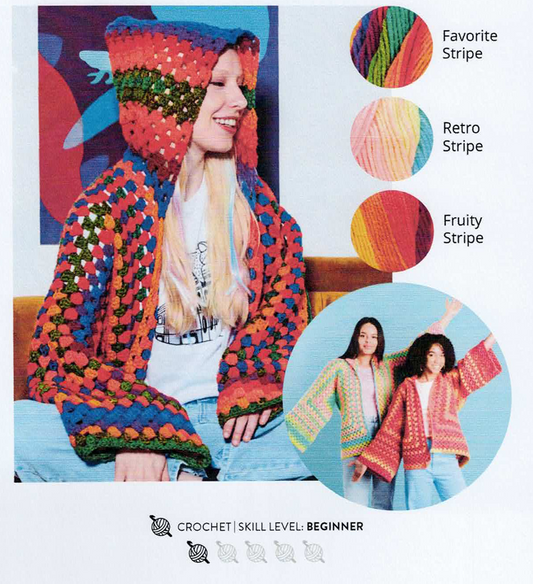 Crochet a Hexagon Cardigan