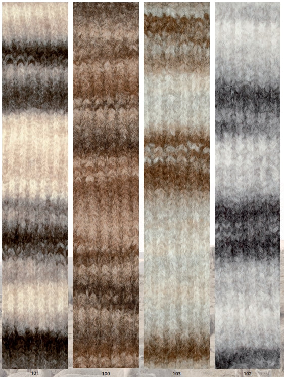 Pure Alpaca Natural Colors