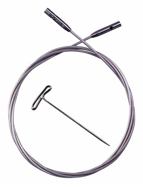 ChiaoGoo SWIV360 Silver Cables 37" (93 cm)