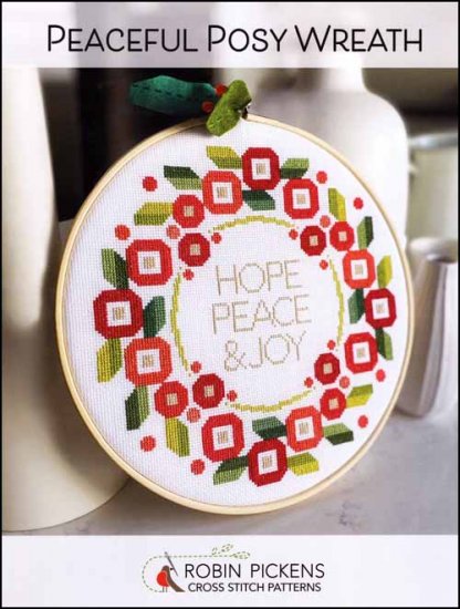 Peaceful Posy Wreath - Chart