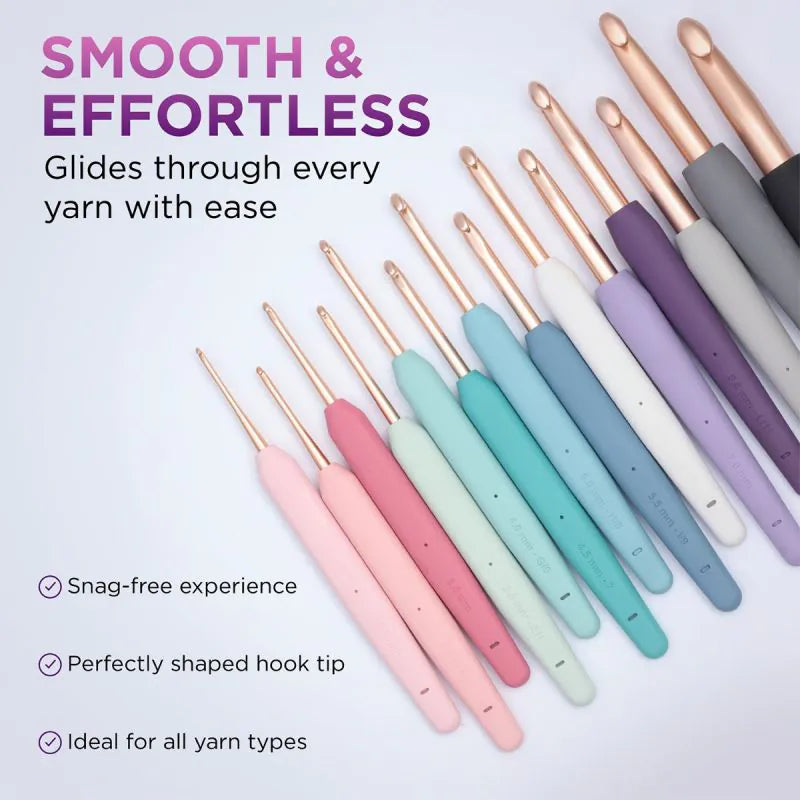 Knit Pro Vybe Grande Single Ended Crochet Set