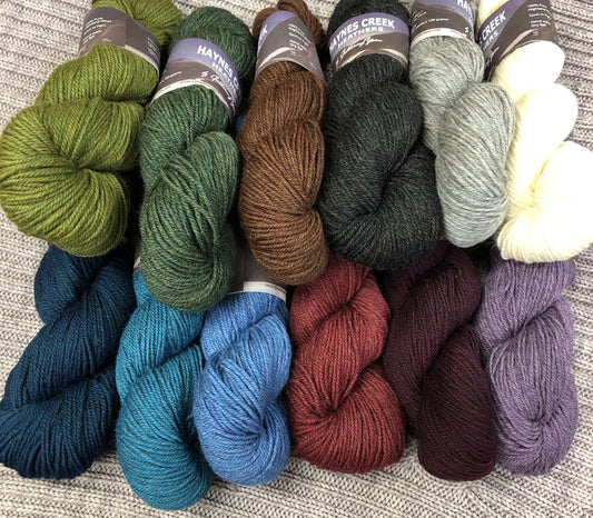 Haynes Creek Heathers Aran