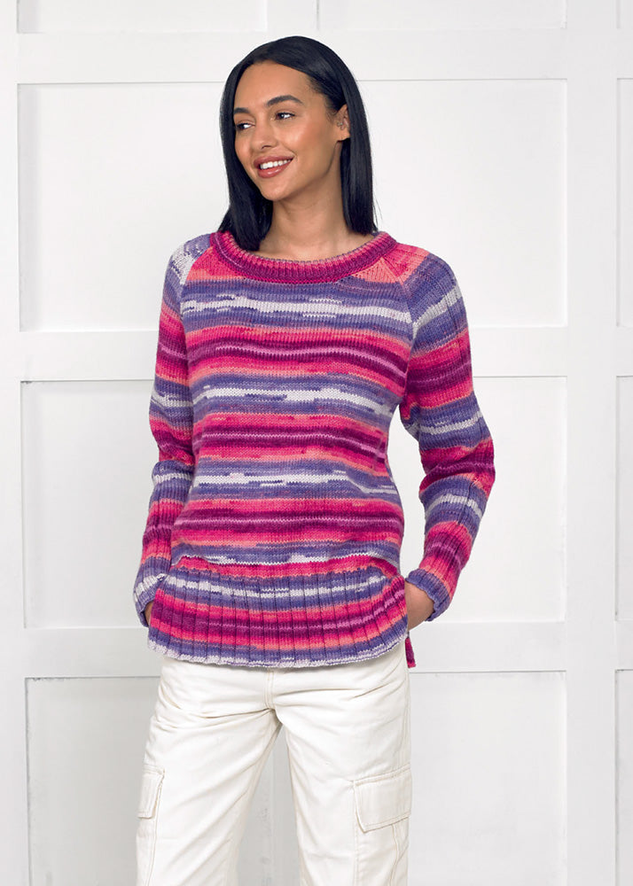 James C. Brett Aurora DK Pattern Leaflet JB862