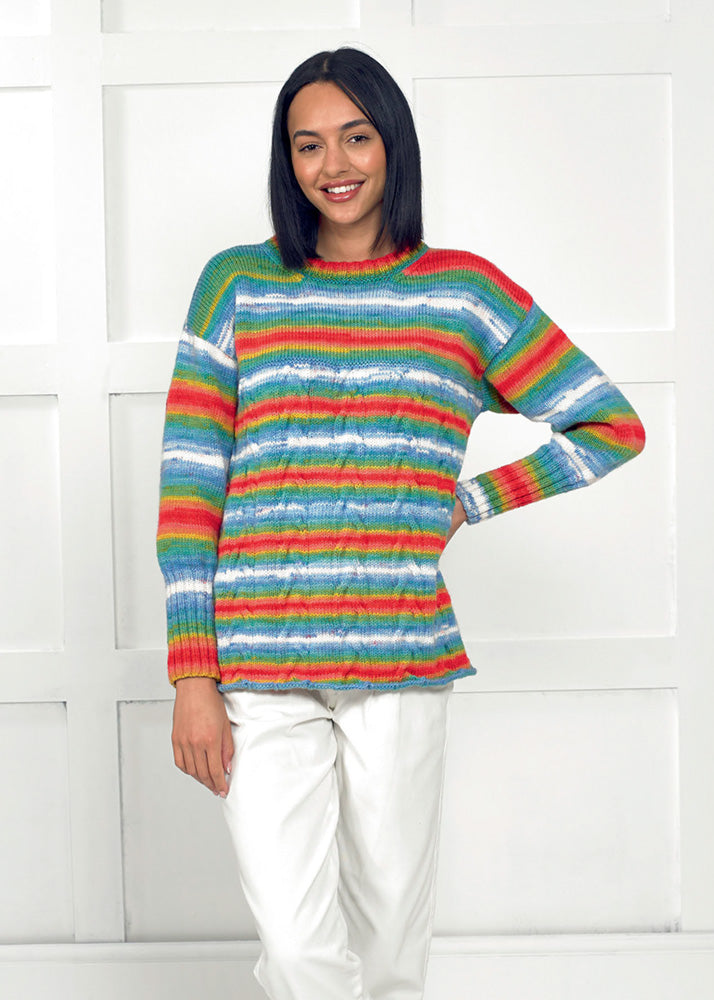 James C. Brett Aurora DK Pattern Leaflet JB864