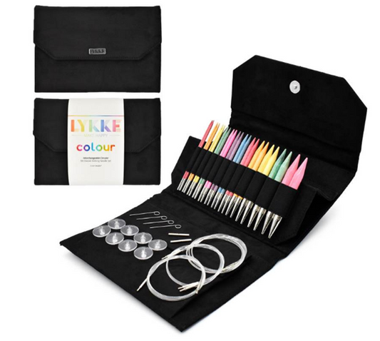 Lykke Colour 5 inch (13 cm) Interchangeable Circular Knitting Needle Set