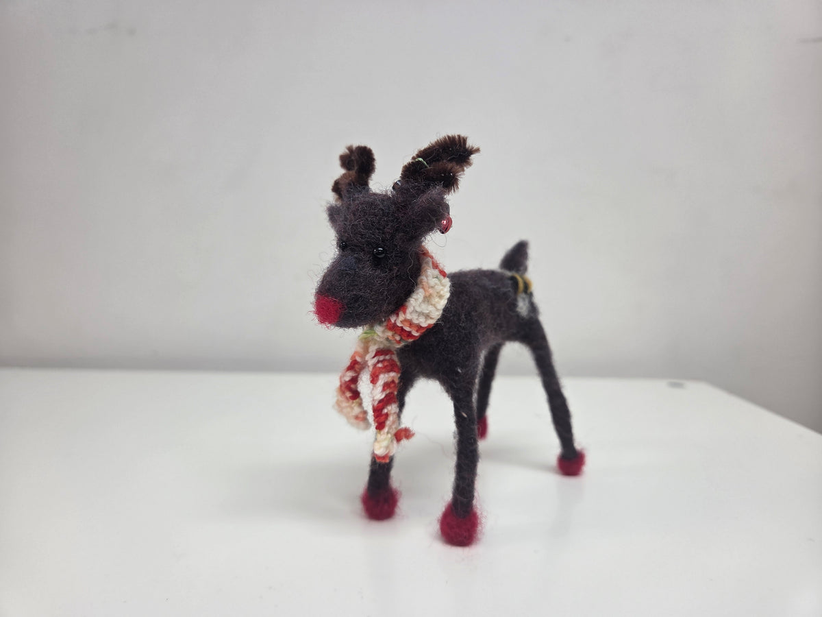 Intermediate Needle Felting: Reindeer
