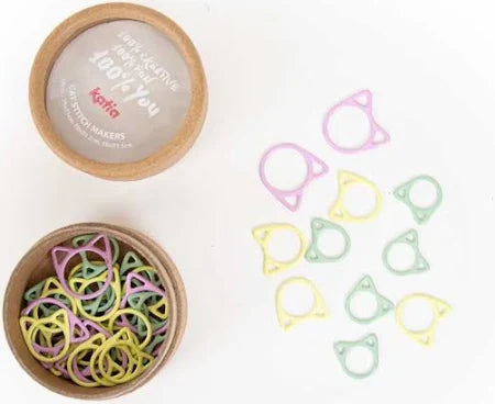 Katia Stitch Markers - Cats!