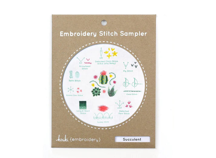 Kiriki Press Embroidery Stitch Samplers