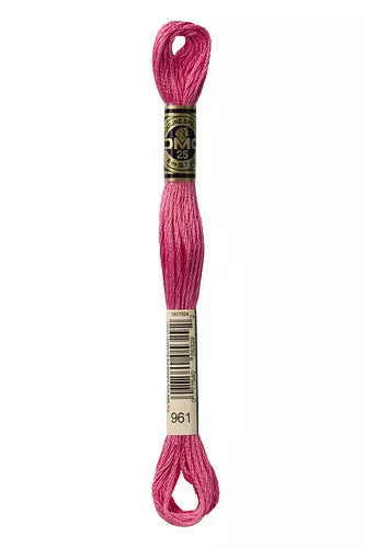 DMC Embroidery Floss - Colours 961 - 3053