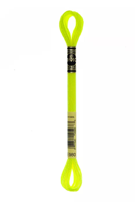 DMC Embroidery Floss - Mouliné Light Effects (including Neon & Glow in the Dark)