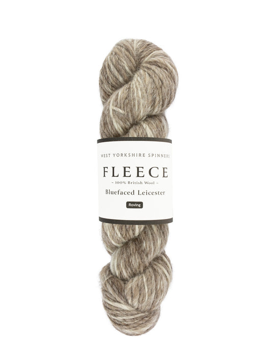 Fleece Bluefaced Leicester Aran Roving