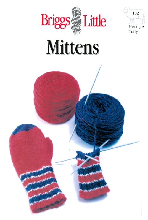 Briggs & Little Mittens Leaflet 102