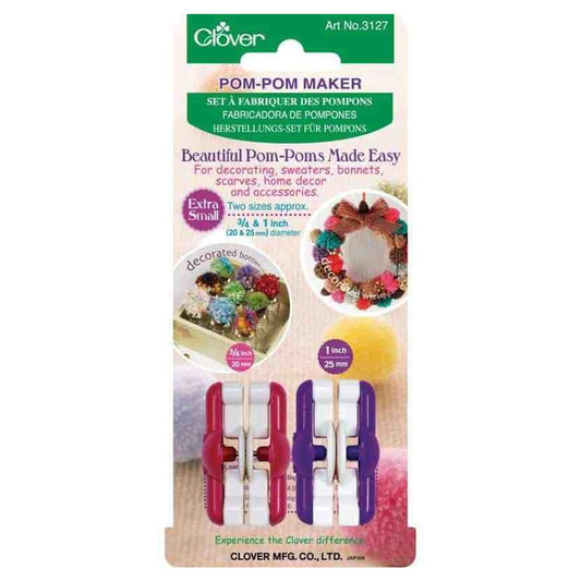 Clover 3127 Pom-Pom Maker - Extra Small