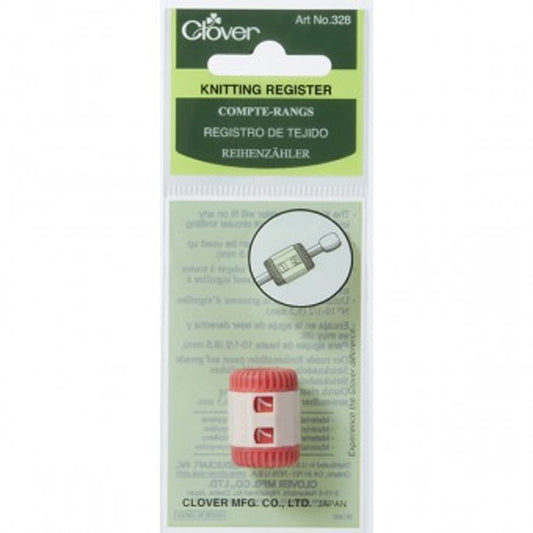 Clover 328 Knitting Register