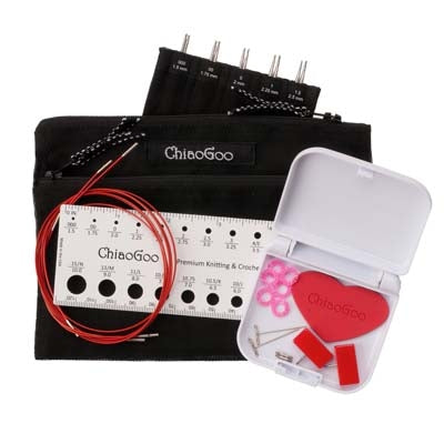 ChiaoGoo Twist Red Lace Mini Interchangeable Set