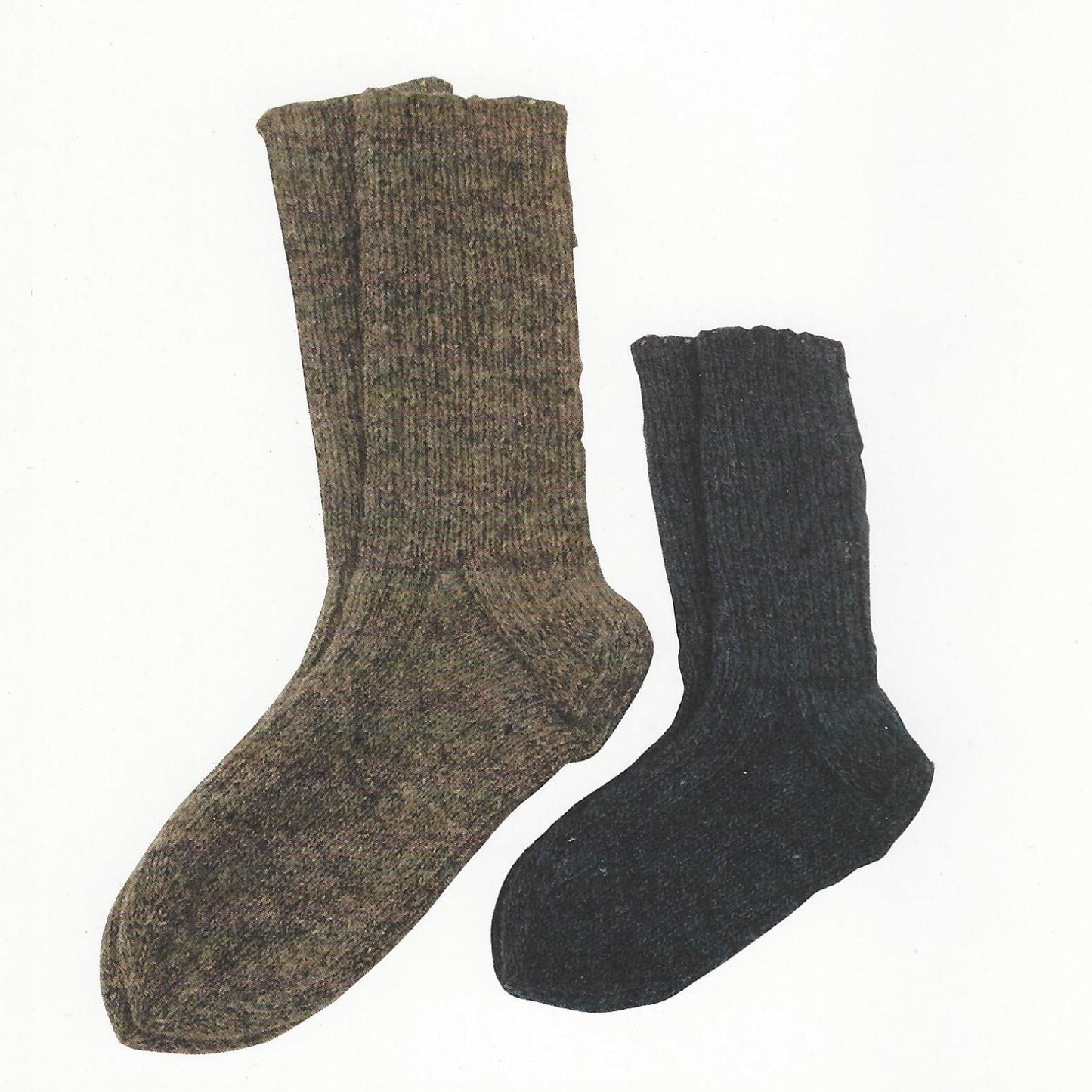 Briggs & Little 104 Fine Socks Leaflet