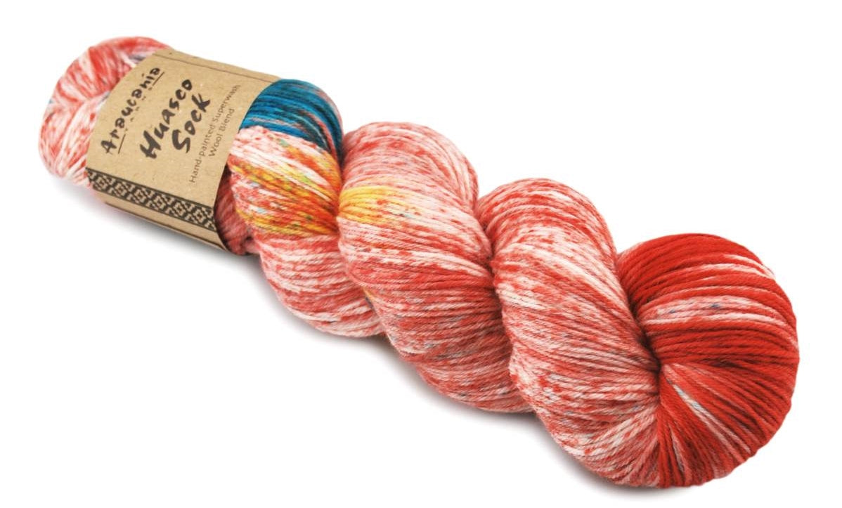 Huasco Handpainted Sock