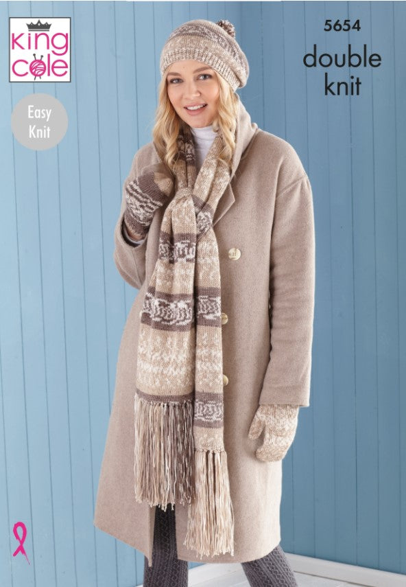 King Cole DK Leaflet 5654