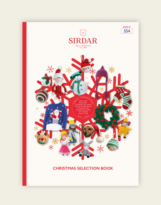 Sirdar Book 554 - Christmas Selection Book