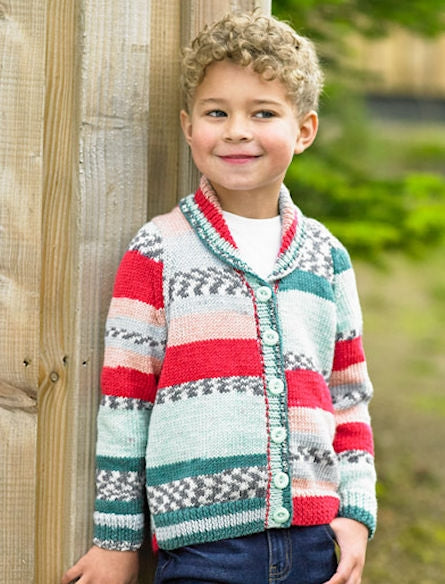 Pattern Leaflet JB485 for Fairground DK - Cardigan