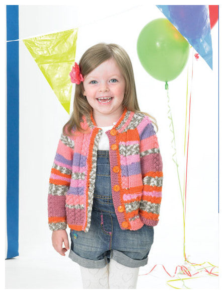 Fairground DK Pattern Leaflet JB395 - Cardigan