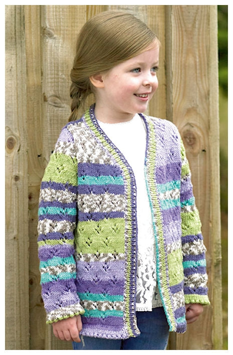 Fairground DK Pattern Leaflet JB487 - Cardigan