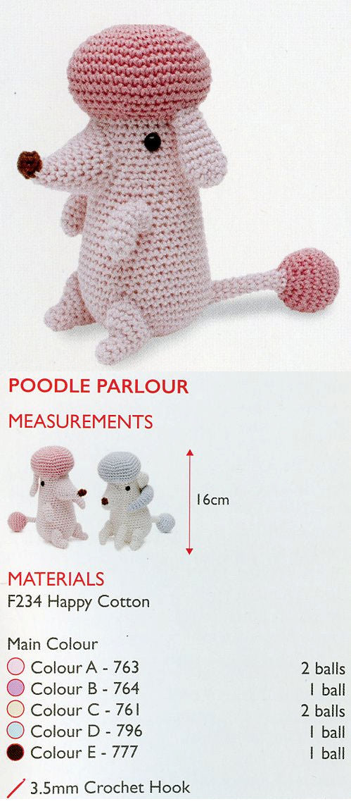 Sirdar Happy Cotton Book 4 - Poodle Parlour