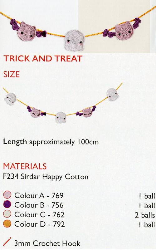 Sirdar Happy Cotton Book 8 -- Trick & Treat