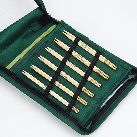 Knit Pro Bamboo Interchangeable Deluxe Knitting Needle Set