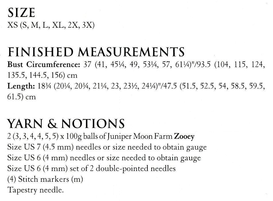 Kaliko Tank Top by Tabetha Hedrick for Juniper Moon Farm - Sizes and Materials