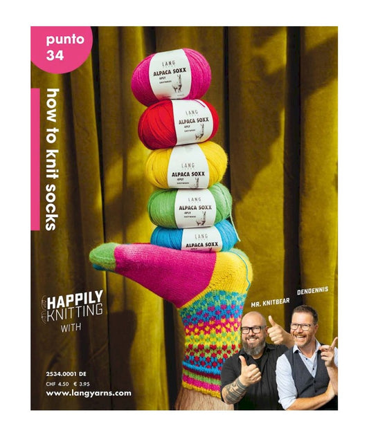 Lang Punto 34 - How to Knit Socks