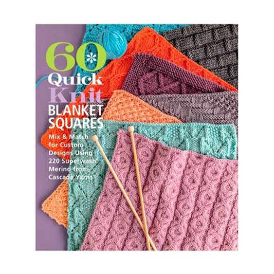60 Quick Knit Blanket Squares YB5385