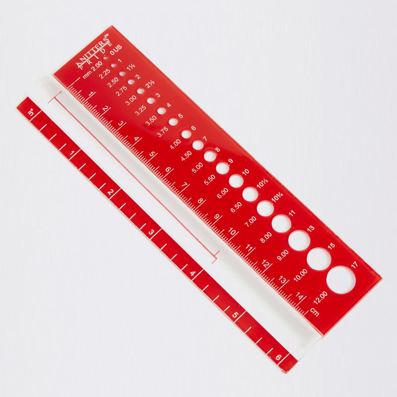 Knitter's Pride Rectangular Needle View Sizer