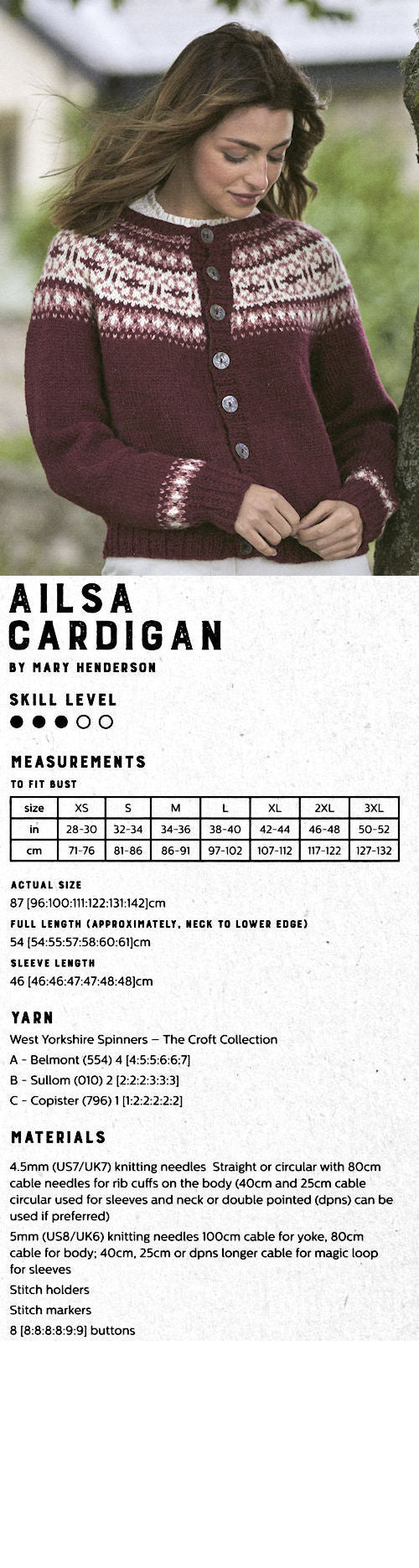 The Croft: Shetland Country -- Ailsa Cardigan