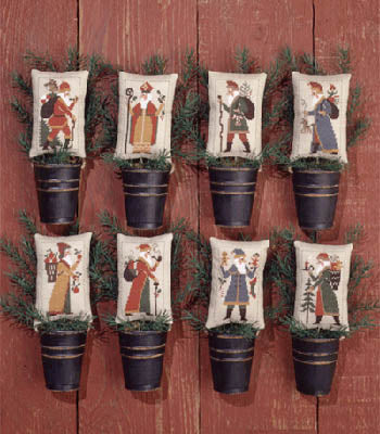 Old World Santas II - Chart