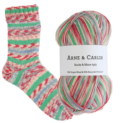 Painted House Socks & More 4ply by Arne & Carlos