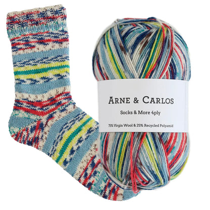 Painted House Socks & More 4ply by Arne & Carlos