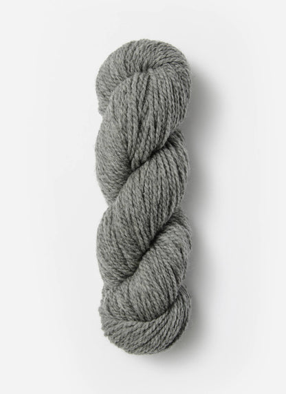 Grey skein of fine highland wool