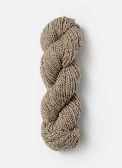 Light tan skein of fine highland wool