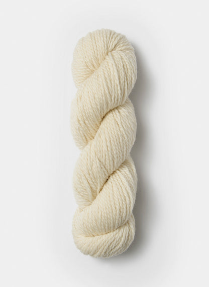White skein of fine highland wool