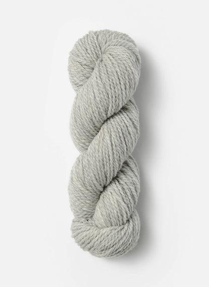 Light grey skein of fine highland wool